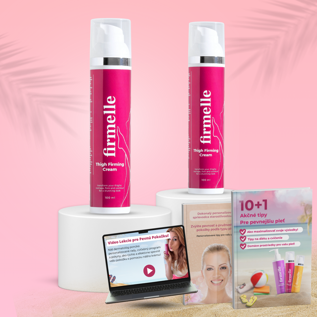 2 Spevňujúci Krém Na Stehná 100 ml + 2 e-knihy + Videokurz ZDARMA